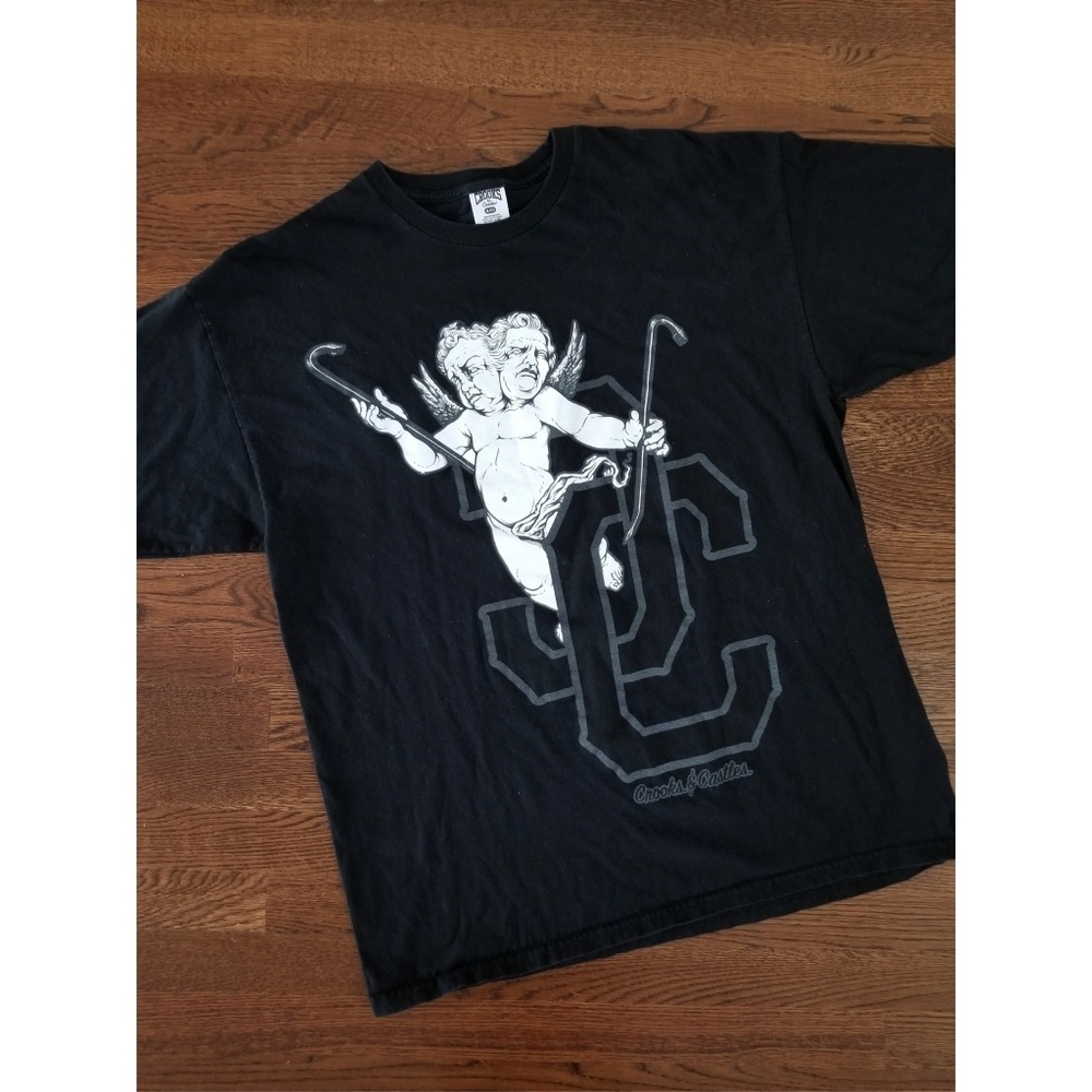 Mens Crooks & Castles Graphic Tee XL